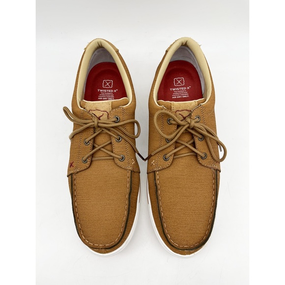 Men's Size 13 Twisted X Kicks Moc Toe Casual Shoe - Clay - Picture 7 of 9